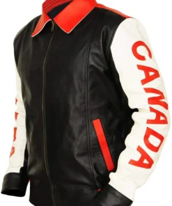 Bomber Style Canadian Flag Jacket