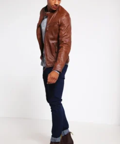 MENS- LEATHER JACKET