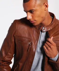 MENS- LEATHER JACKET