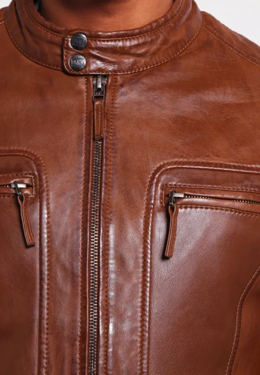 MENS- LEATHER JACKET