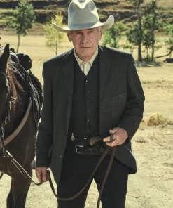 Yellowstone Harrison Ford 1923 Wool Blazer