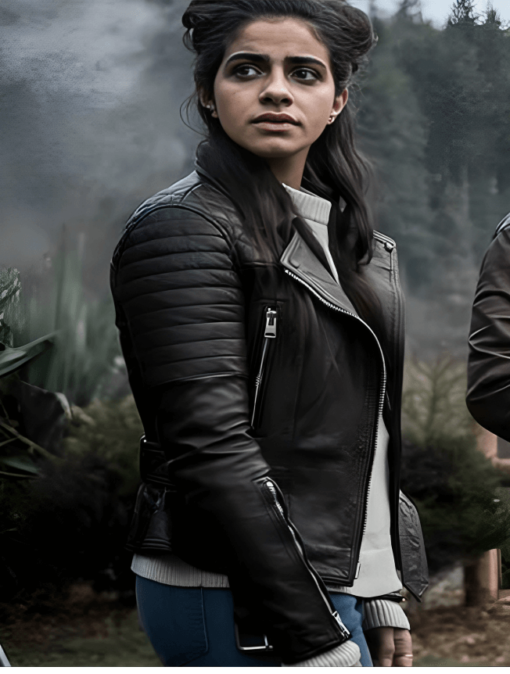 Doctor Who Mandip Gill Leather Jacket