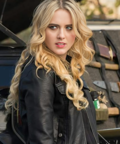 Kathryn Newton Supernatural Leather Jacket