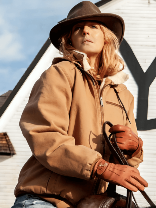 Kelly Reilly Yellowstone Beth Dutton Hoodie Jacket