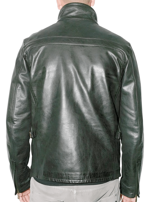 Jensen Ackles Supernatural Black Leather Jacket