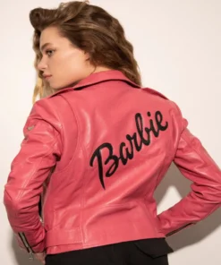 Barbie Pink Leather Jacket