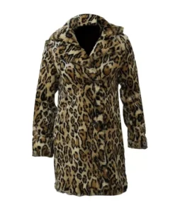 Beth Dutton Cheetah Print Coat Yellowstone