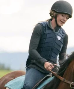 Heartland Amber Marshall Black Leather Vest