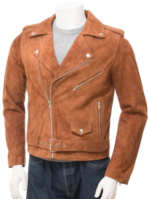 Heartland Lou Fleming Brown Suede Jacket