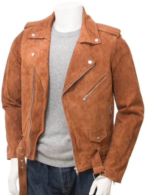 Heartland Lou Fleming Brown Suede Jacket