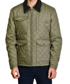 John Dutton Green Quilted Jacket Yellowstone