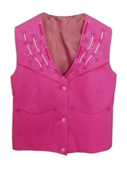 Margot Robbie Barbie Pink Vest