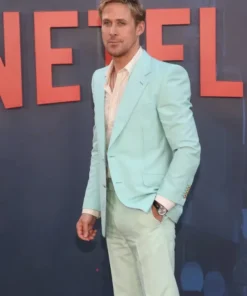 Ryan Gosling Barbie Blue Blazer