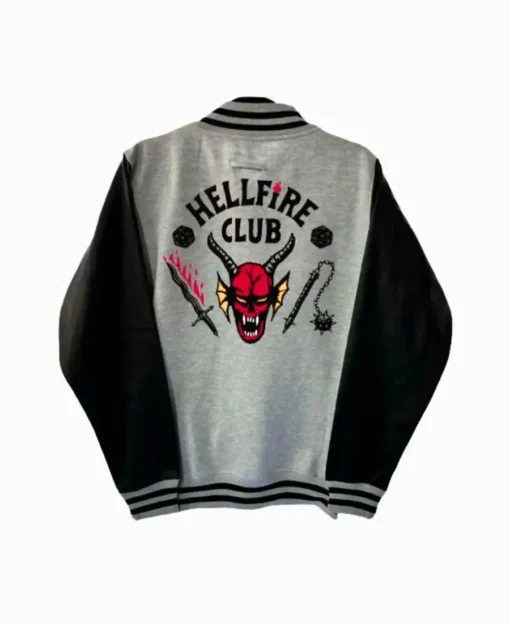 Hellfire Club Black Varsity Jacket