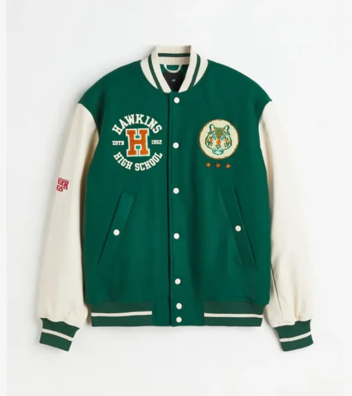 Stranger Things Baseball Varsity Jacket