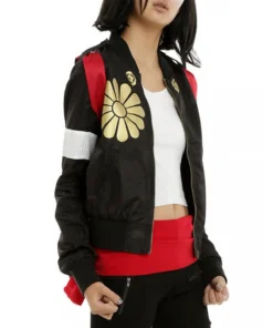 Suicide Squad Katana Black Leather Jacket