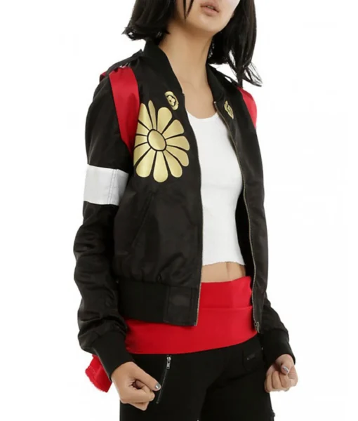 Suicide Squad Katana Black Leather Jacket