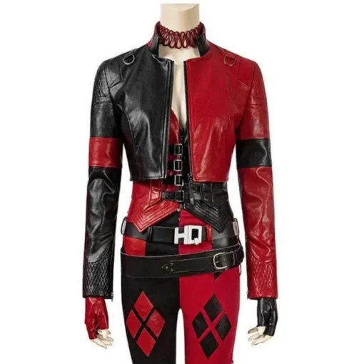 SUICIDE SQUAD HARLEY QUINN CROPPED JACKET