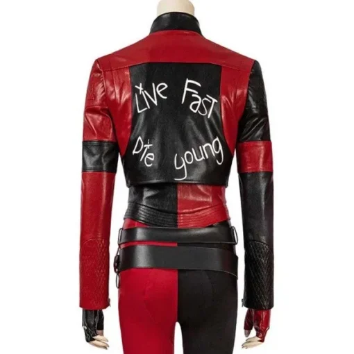 SUICIDE SQUAD HARLEY QUINN CROPPED JACKET