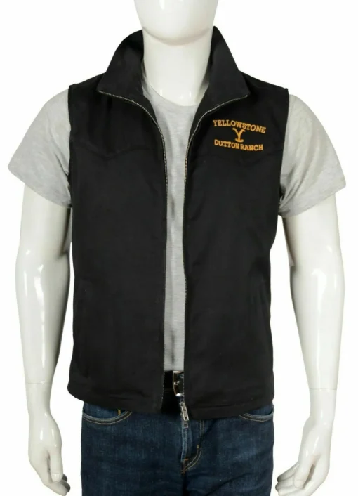 Yellowstone John Dutton Black Vest