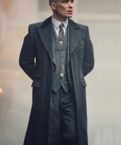 Thomas Shelby Peaky Blinders Black Coat