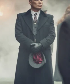 Thomas Shelby Peaky Blinders Black Coat