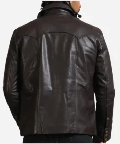 The Walking Dead Governor Black Leather Jacket