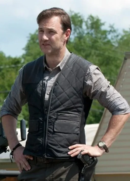 The Walking Dead Governor Quilted Vest