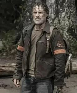 The Walking Dead S10 Ending Rick Grimes Leather Jacket