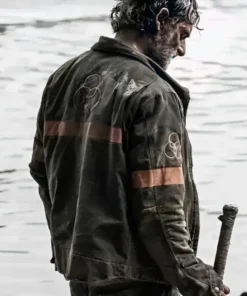 The Walking Dead S10 Ending Rick Grimes Leather Jacket