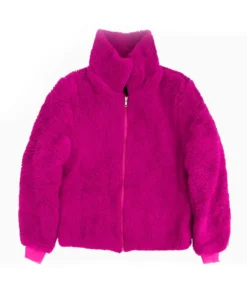 The Walking Dead Season 10 Princess Sherpa Pink Jacket