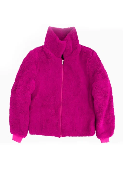 The Walking Dead Season 10 Princess Sherpa Pink Jacket