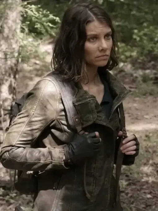 The Walking Dead: Dead City Black Leather Jacket