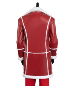 JK Simmons Santa Clause Leather Coat