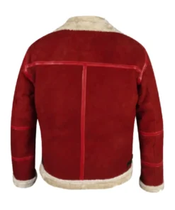 Ryan Reynolds Leather Jacket | Red Suede Leather Jacket